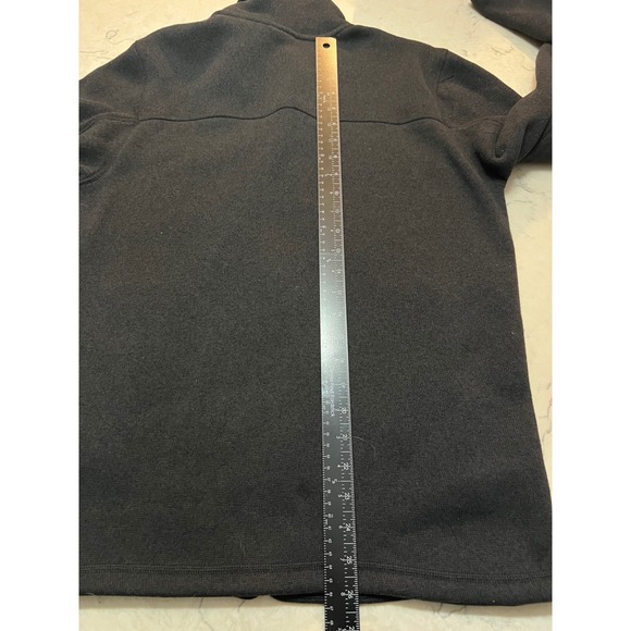 The North Face Mens Fleece Jacket Full Zip Charcoal Gray Size Small - Picture 5 of 6